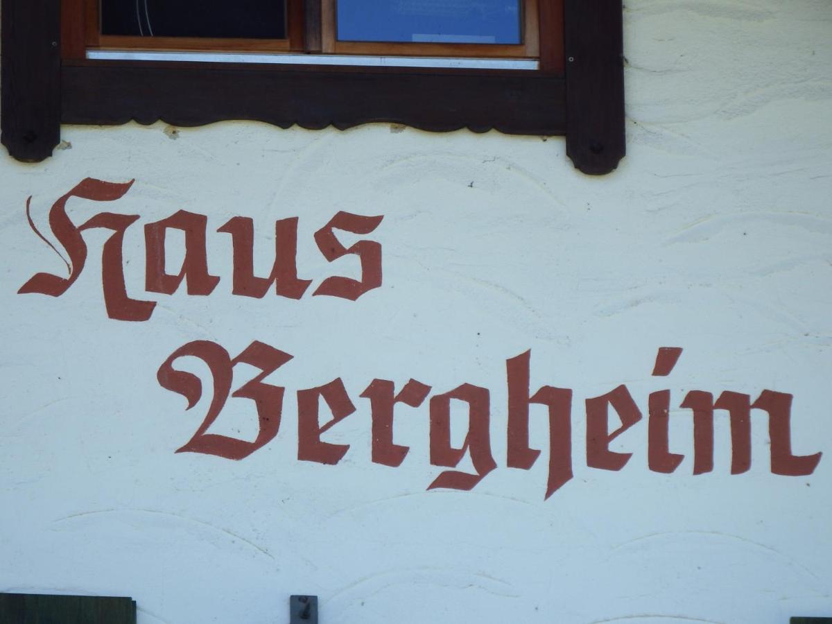 Apartament Haus Bergheim Bischofswiesen Zewnętrze zdjęcie